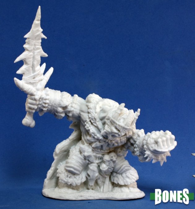 Reaper Bones 77106 - Boerogg Blackrime, Frost Giant Jarl
