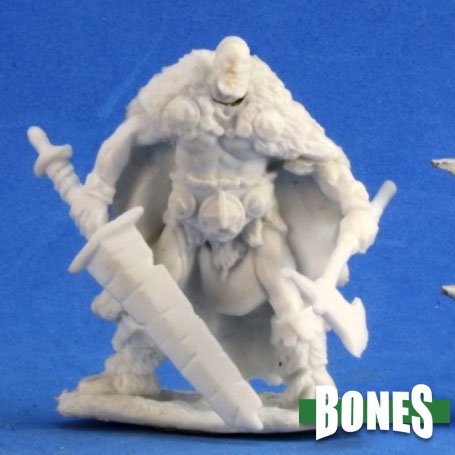 Reaper Bones 77199 - Thund Bloodwrack, Barbarian