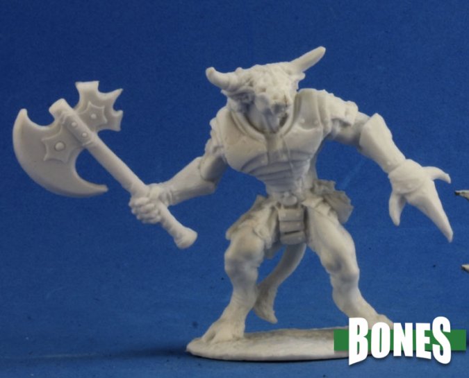 Reaper Bones 77255 - Bronzeheart, Minotaur Hero