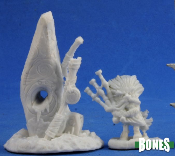 Reaper Bones 77390 - Highlands Familiar & Menhir