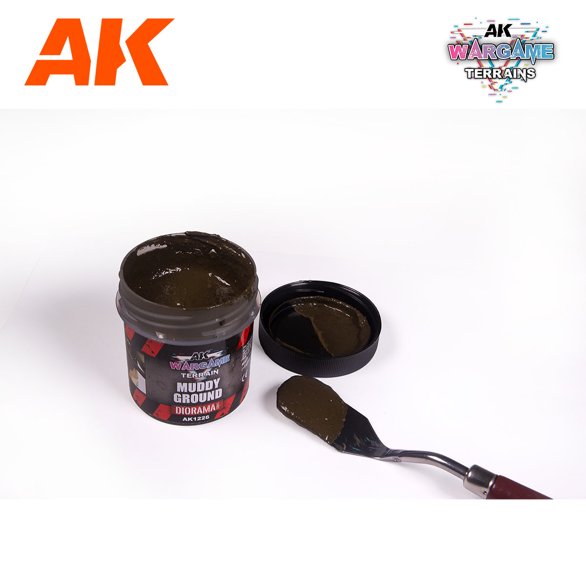 AK1226 - Wargame Series - Muddy Ground (100ml)