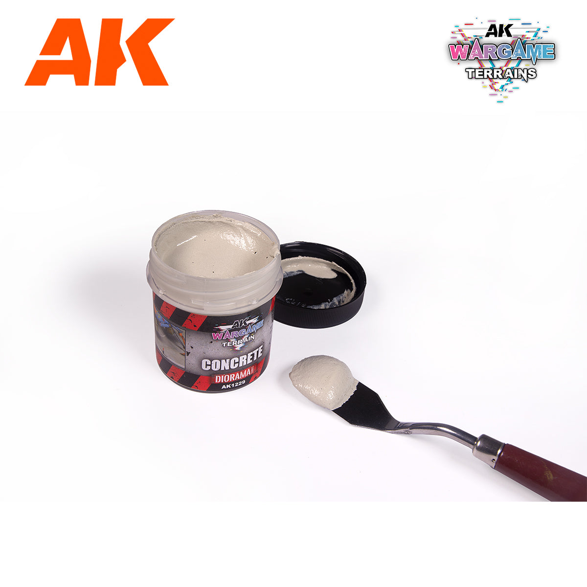 AK1229 - Wargame Series - Concrete (100ml)