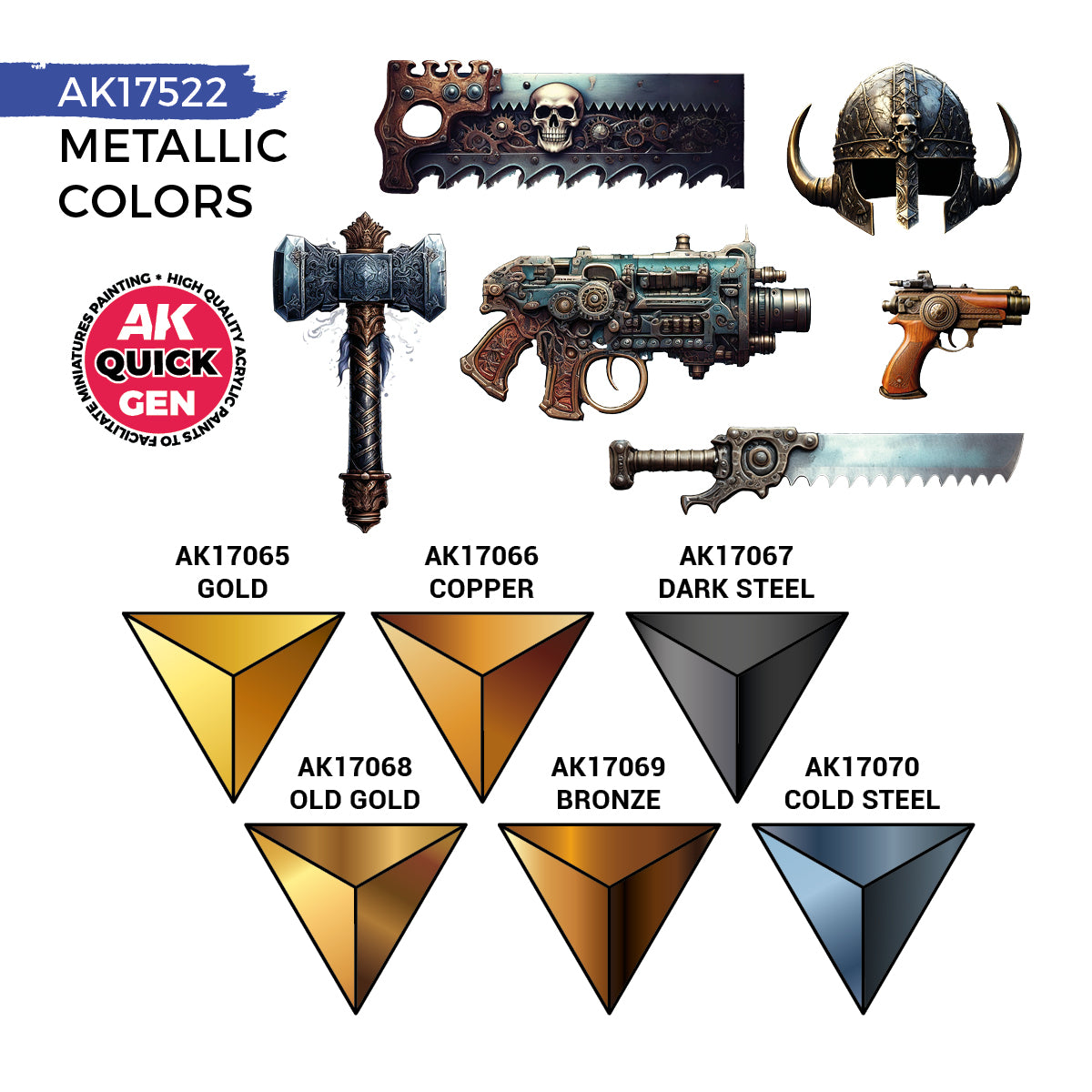 AK17522 - Quick Gen - Metallic Colors