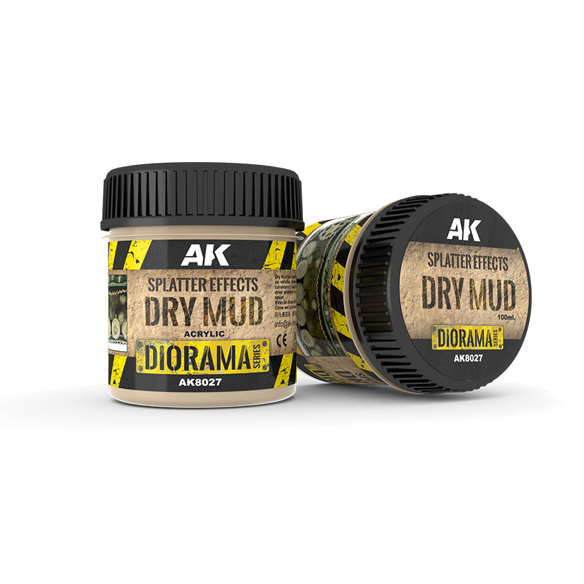 AK8027 Splatter Effects - Dry Mud (100ml)