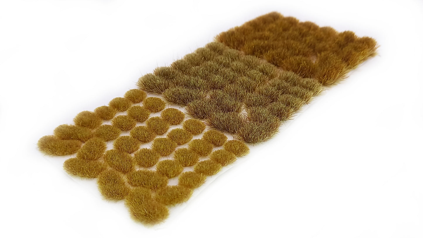 Arid - x91 2/4/6mm Mixed Static Grass Tufts