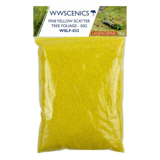 Fine - Yellow Flower Flock - Tree Foliage - 50g