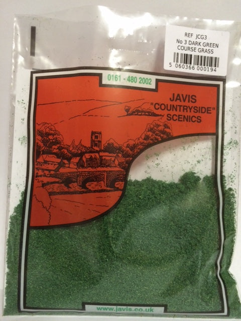 Javis Scatter No.3 Dark Green Coarse Grass