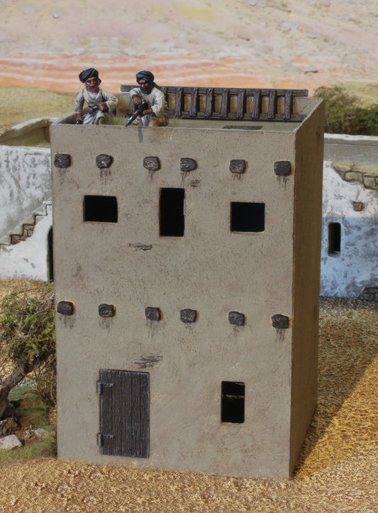 Renedra - Afghanistan To Middle East Two-Storey House (Medium 115mm High)