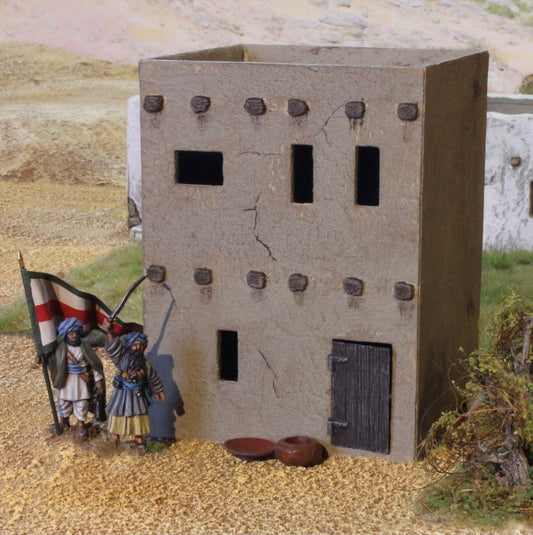 Renedra - Afghanistan To Middle East Two-Storey House (Small 108mm High)