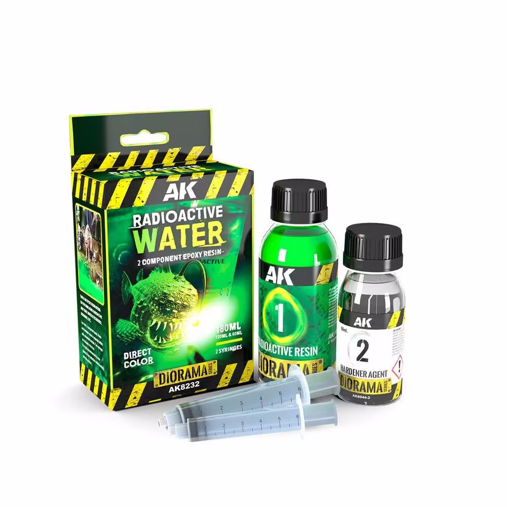 Resin Radioactive Water Components Epoxy Resin 180ml