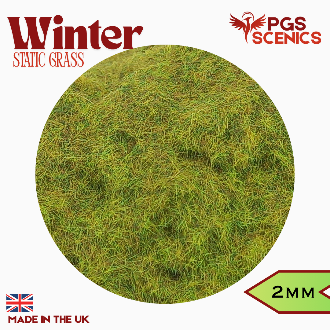 2mm Winter - Static Grass