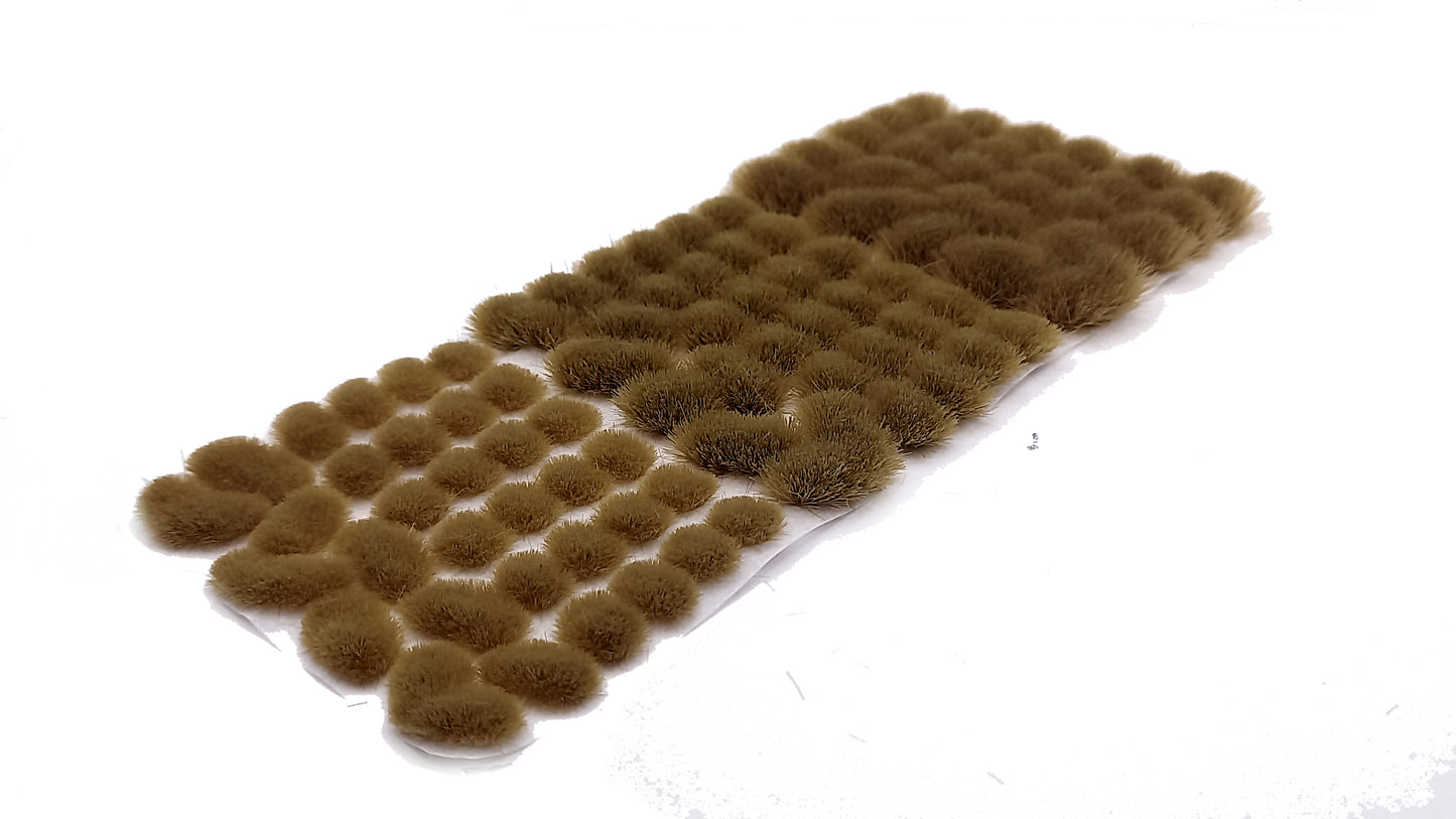 Straw - x91 2/4/6mm Mixed Static Grass Tufts
