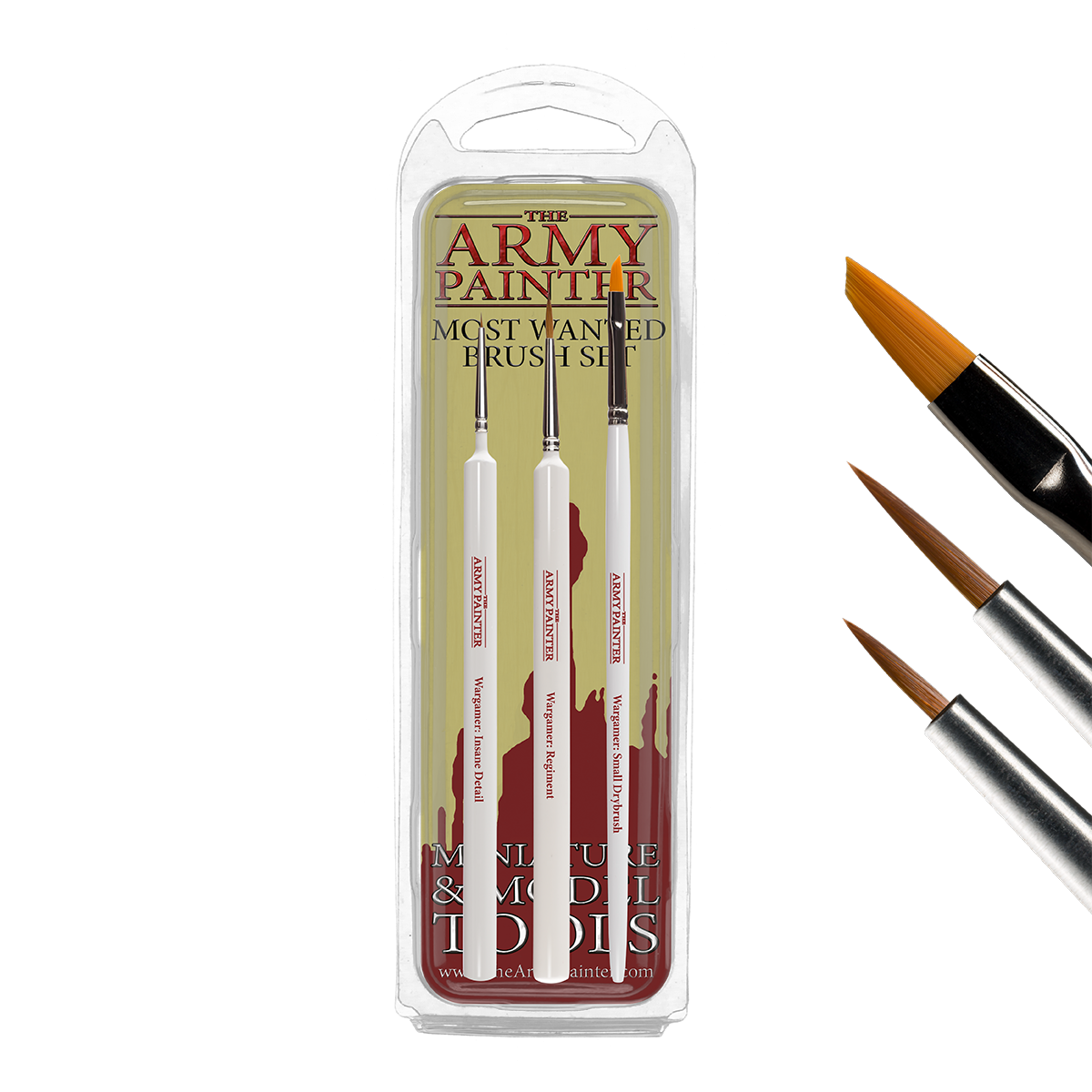 The Army Painter - Most Wanted Brush Set
