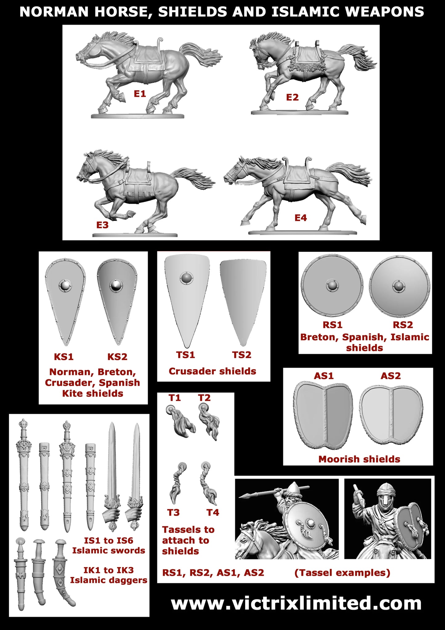 Victrix | Norman Unarmoured Cavalry