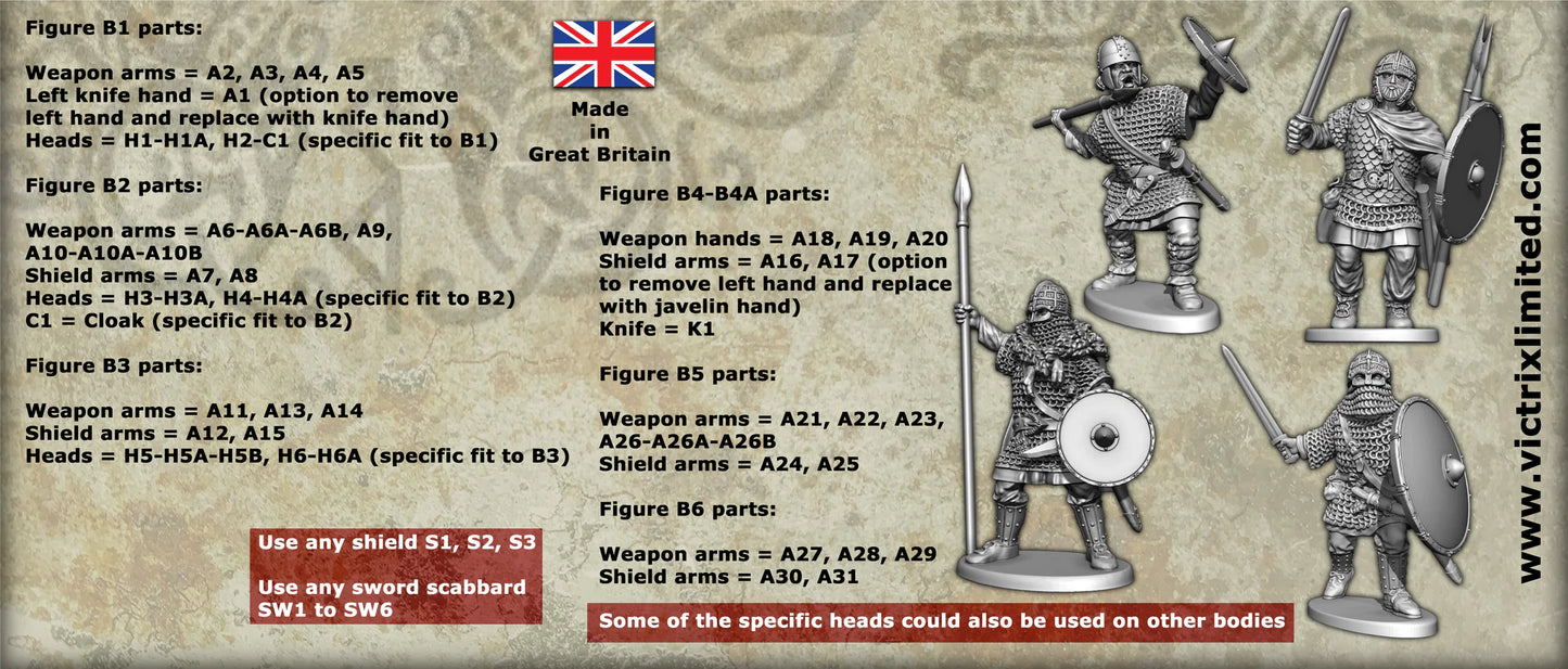 Victrix | Early Saxon Armoured Warriors