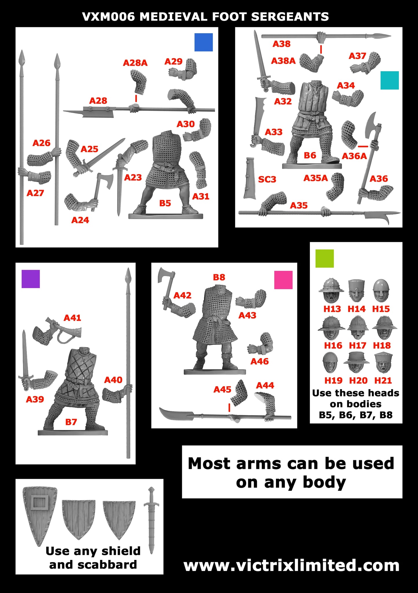 Victrix | Medieval Foot Sergeants