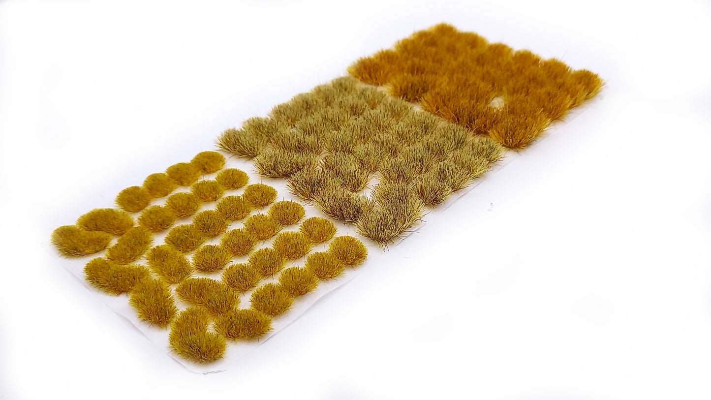 Wild Grassland - x91 2/4/6mm Mixed Static Grass Tufts