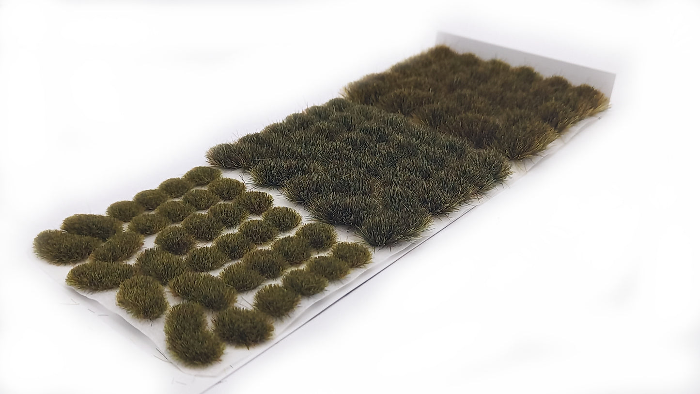 Woodland - x91 2/4/6mm Mixed Static Grass Tufts