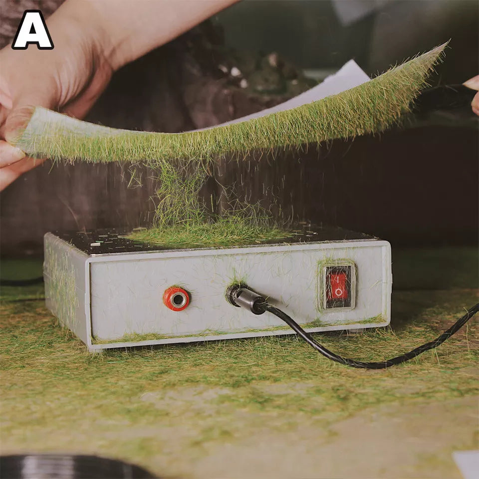 2-in-1 Static Grass Flocking Box & Applicator