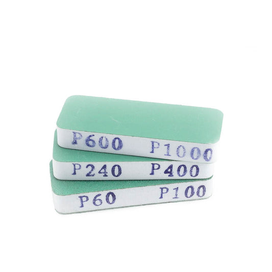 AV Vallejo Tools - Set of 3 Flexi Sanders Dual-Grit (80x30x12 mm) T04004