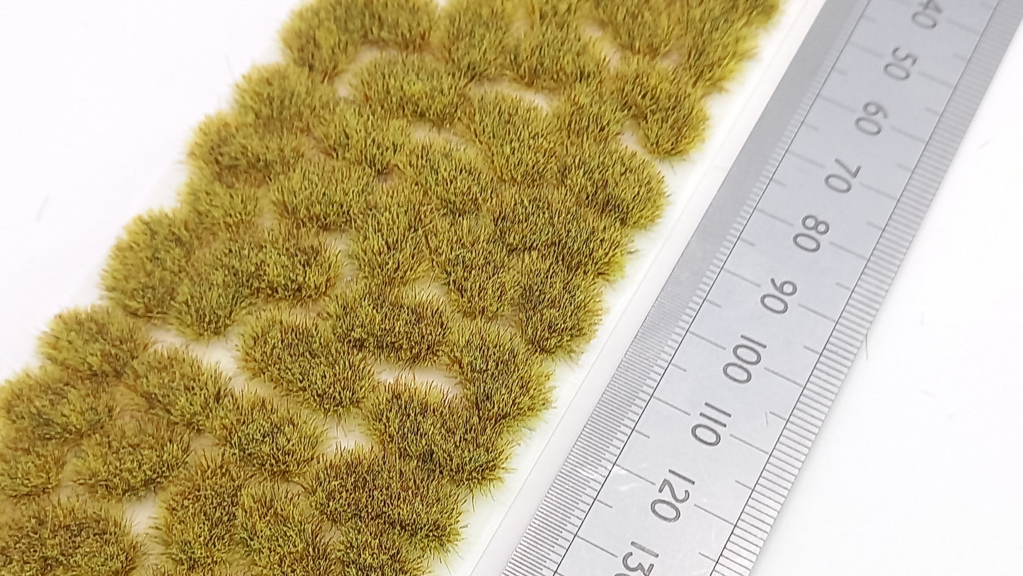 Meadow - 4mm - Irregular static grass tufts
