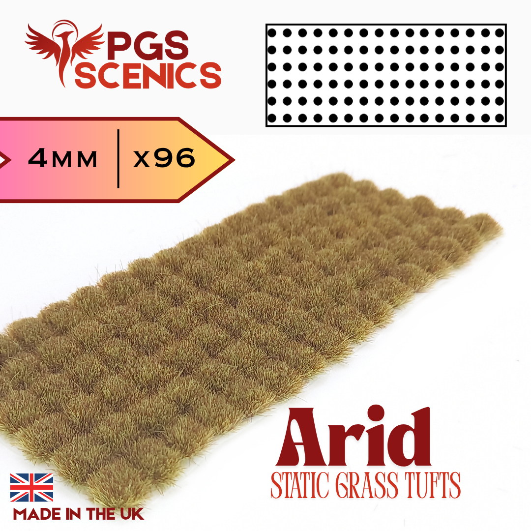 Arid - 4mm - Standard static grass tufts