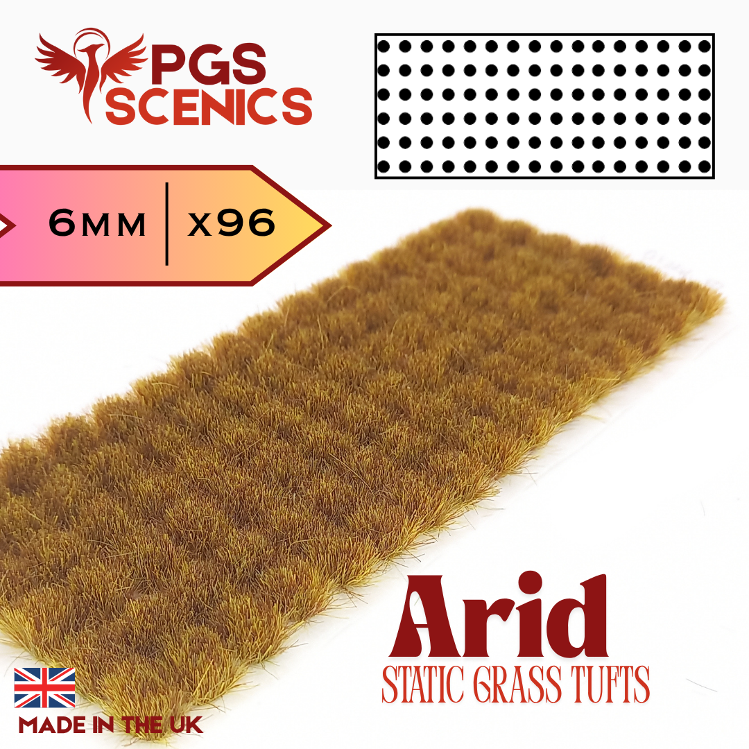 Arid - 6mm - Standard static grass tufts