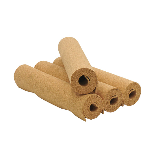 High Density Cork Rolls - 915mm x 305mm - 3 mm - 4 Pack - SPD UK