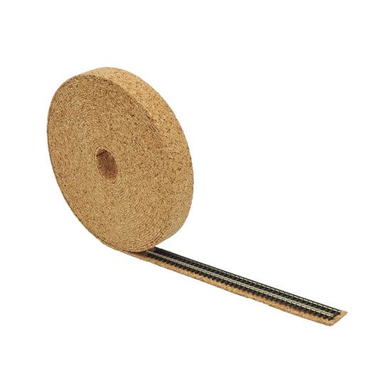 OO Gauge - ModelRailway Cork TrackUnderlay 10 Meter x 35mm - 2mm Thick