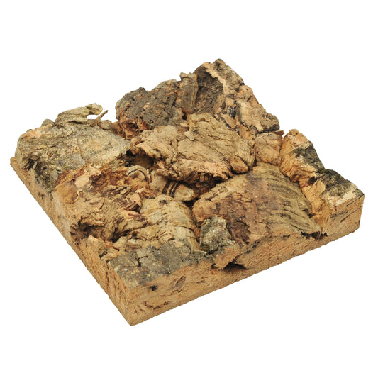 Model Railway Large Cork Bark - 100mm x 100mm