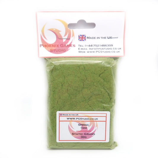1mm Spring - Static Grass