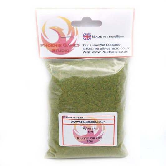 1mm Winter - Static Grass