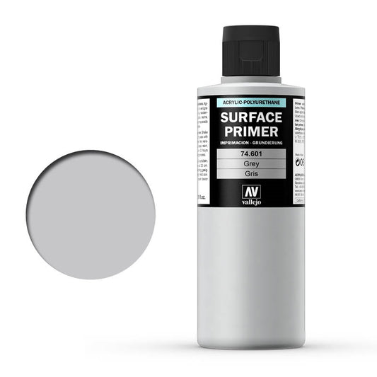 Vallejo Surface Primer - Grey (200ml)