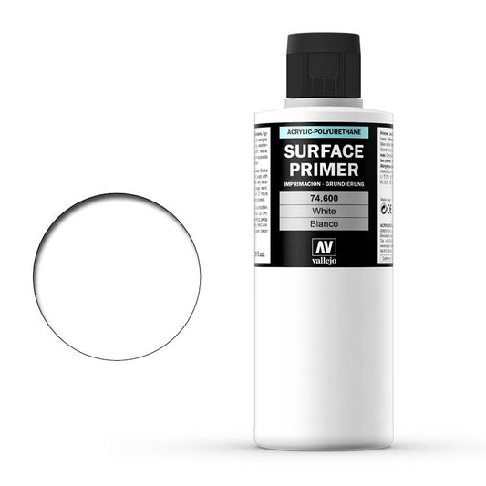 Vallejo Surface Primer - White (200ml)