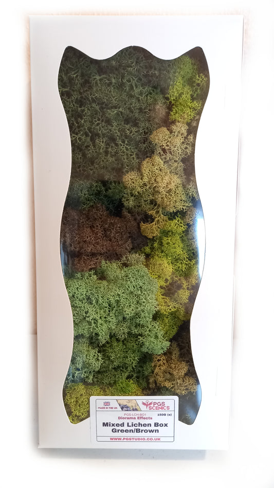 PGS - Lichen Box Mix Green/Brown (150g)