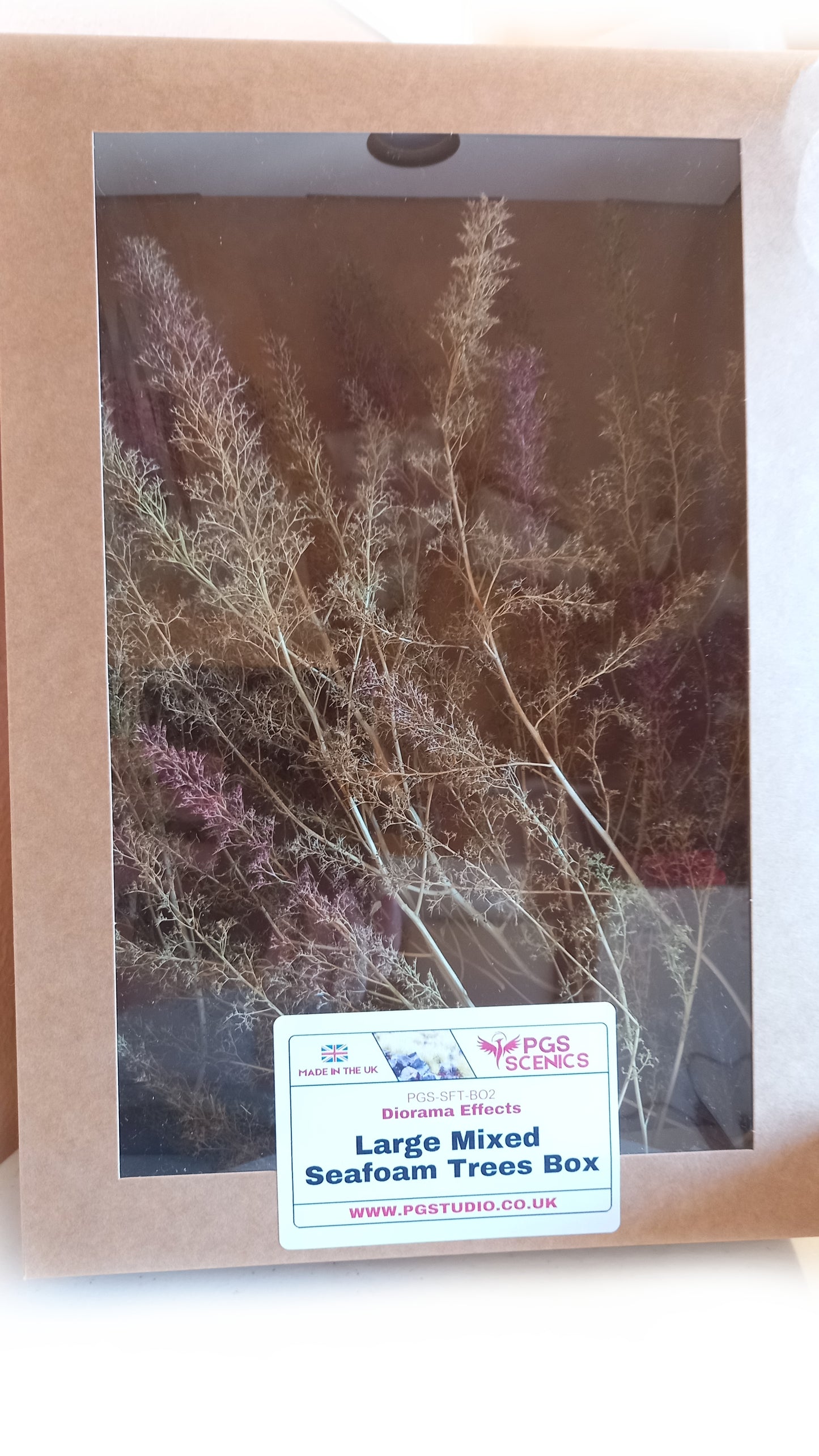 PGS - Large Mixed Seafoam Tree Box