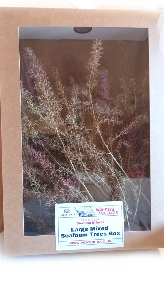 PGS - Large Mixed Seafoam Tree Box