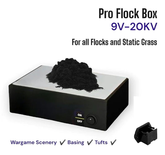 Pro Flock Box Static Grass Applicator