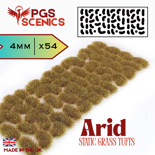 Arid - 4mm -  Irregular static grass tufts