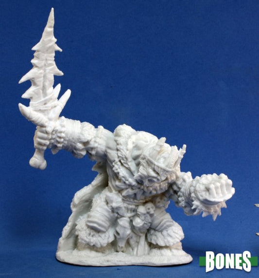 Reaper Bones 77106 - Boerogg Blackrime, Frost Giant Jarl