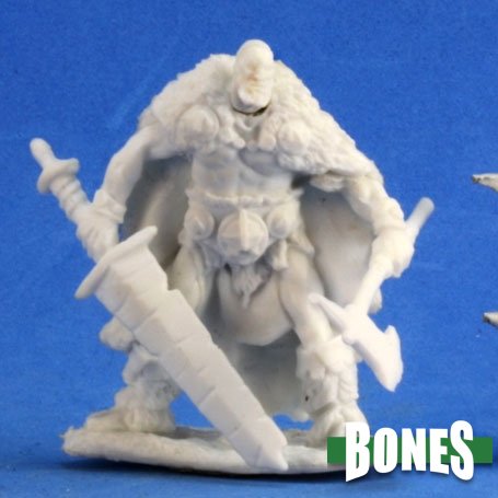 Reaper Bones 77199 - Thund Bloodwrack, Barbarian