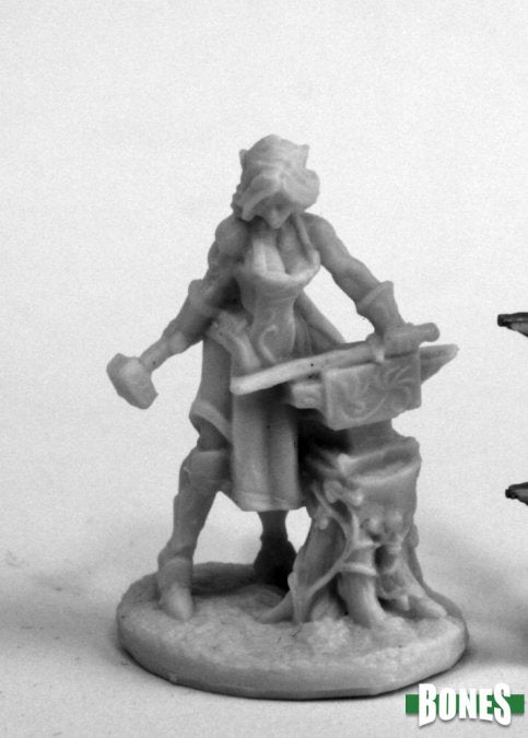 Reaper Bones 77459 - Elven Blacksmith