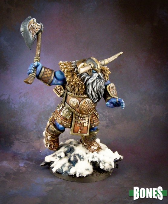 Reaper Bones 77543 - Frost Giant Warrior (1H Axe)