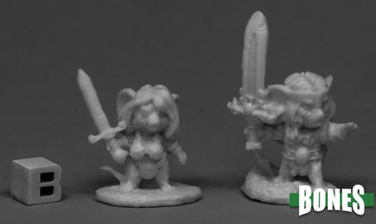 Reaper Bones 77546 - Barbarian Mouslings (2)