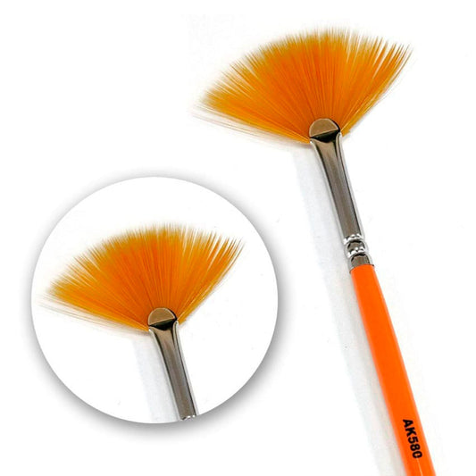 AK - Weathering Brush Fan Shape