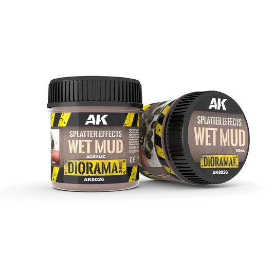 AK8026 Splatter Effects - Wet Mud (100ml)