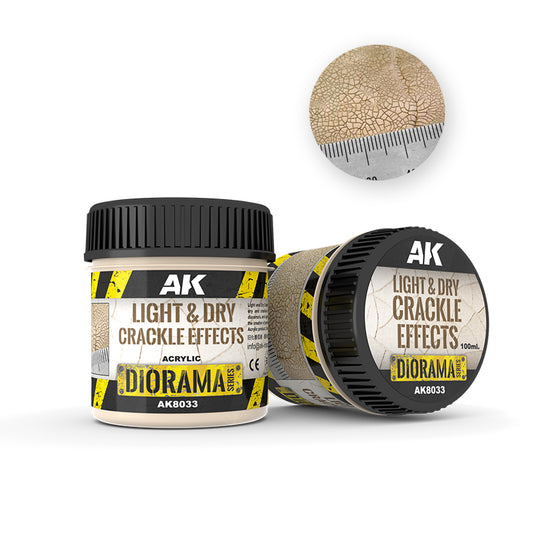 AK8033 Terrains - Light & Dry Crackle Effect (100ml)