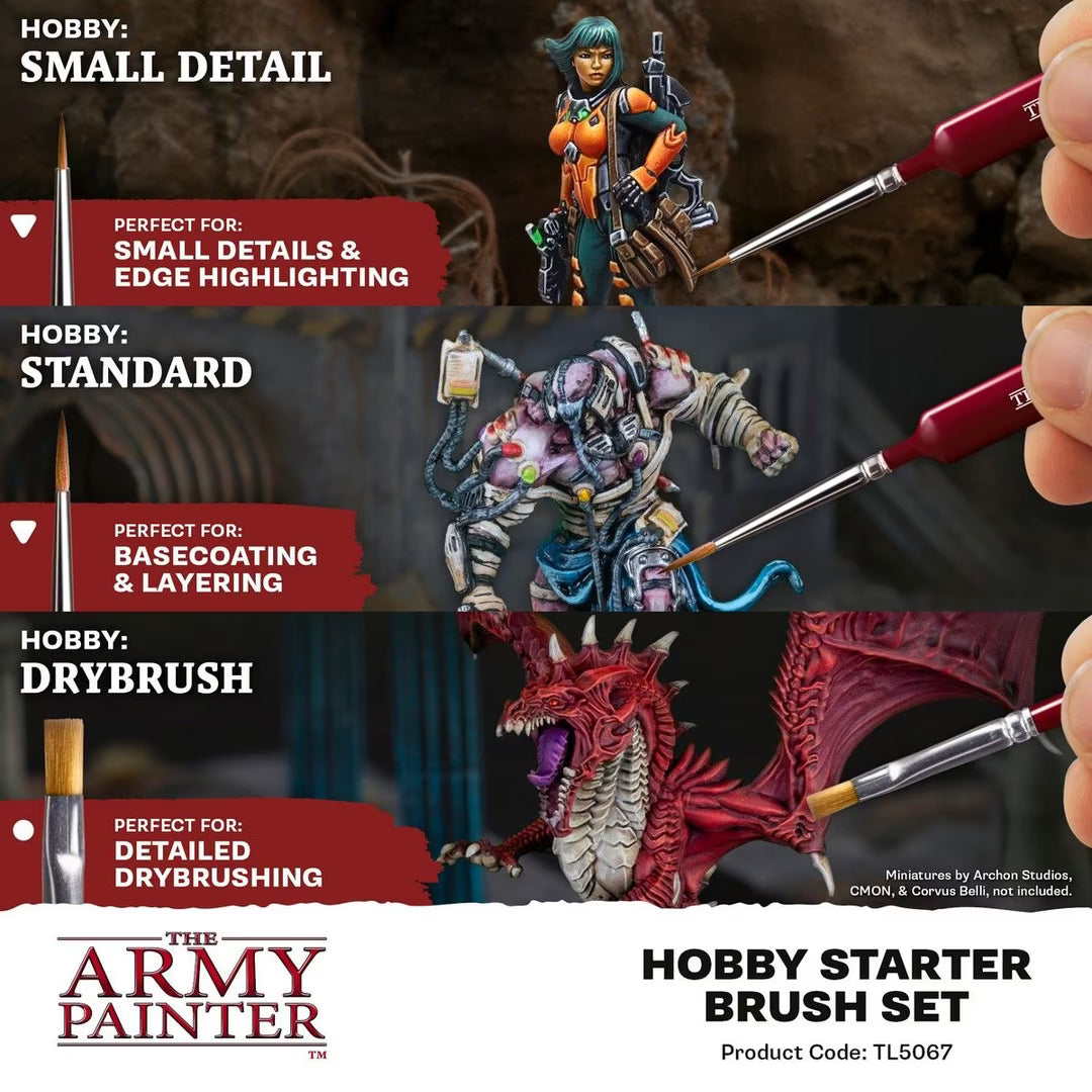 The Army Painter - Hobby Starter Brush Set v2
