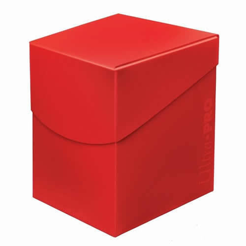 Ultra PRO Eclipse Pro 100+ Deck Box | Holds 100 cards - Apple Red