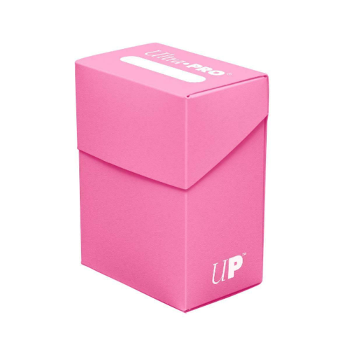 Ultra Pro Trading Card Storage Case - Holds 80 Cards - Bright Pink